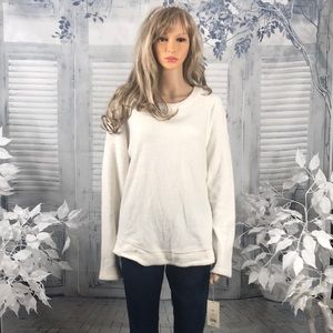 NWT!! Tie Back Sweatshirt Top